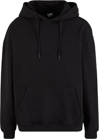 Чоловічий базовий худі Urban Classics Basic Oversized Hoody, чорний