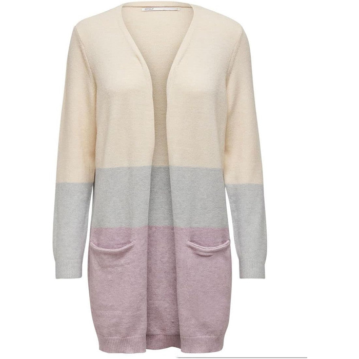 Жіноча в'язана кофта ONLQUEEN, розмір M, бежевого кольору