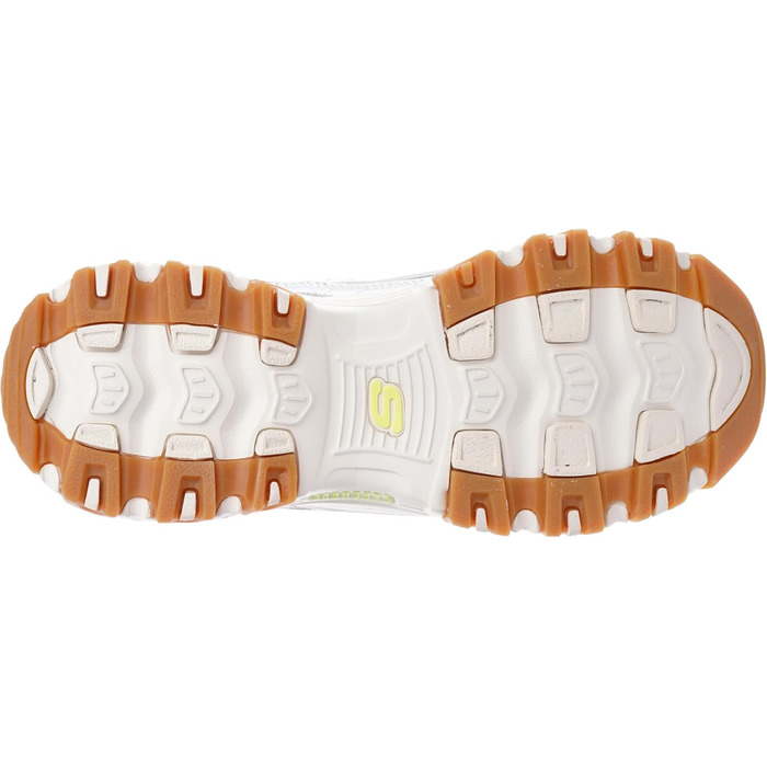 Кросівки Skechers D'Lites Fresh Start для жінок з Memory Foam, чорно-білі, EU 40, білий/сірий