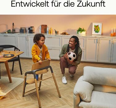 Bugaboo Giraffe подушка для стільчика, м'яка сіра подушка з міцної тканини для дитячого стільчика, для дітей, що ростуть