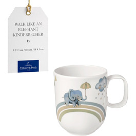Набір дитячого столового прибору Villeroy & Boch Boho Kids (4 шт.) з нержавіючої сталі, сріблясто-платиновий, для миття в посудомийній машині