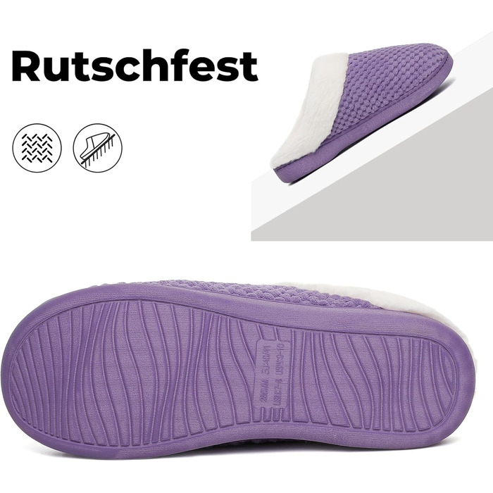 Тапочки зимові Mishansha для чоловіків та жінок, з підкладкою, теплі, з пам'яті ефекту, з плюшу, білі