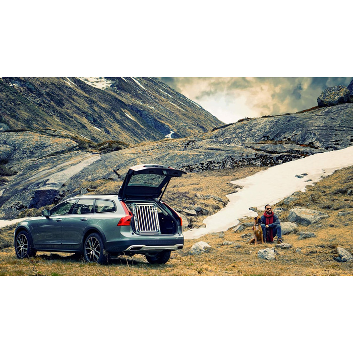 Клітка для собак 4PETS Pro 3, розмір M, до 40 кг, алюмінієва, сертифікована TÜV