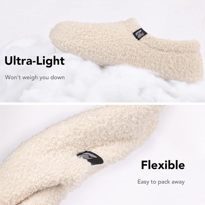 Жіночі халапи RockDove з теплим флісу, закритий каблук, для дому, 40/41 EU, білий