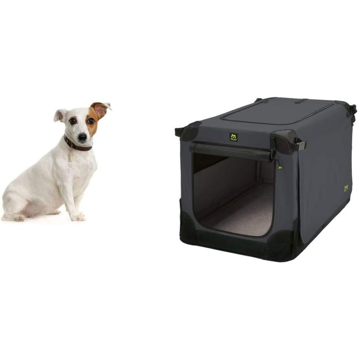 Кіньйон для собак Maelson Soft Kennel - Антрацит, 62 x 41 x 41 см