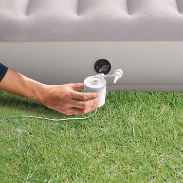 Надувний матрац Intex Dura-Beam Prestige Mid-Rise для двох осіб, 152x203x30 см