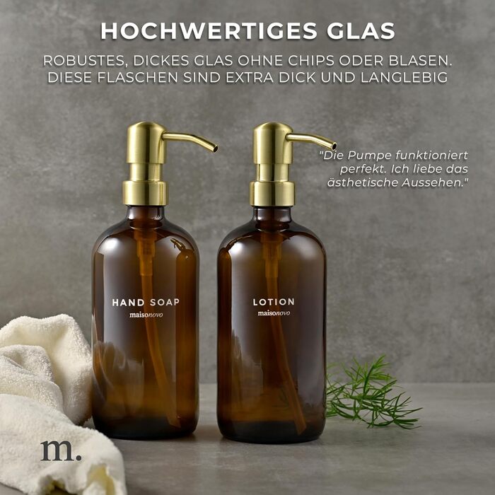 Набір диспенсерів для мила та лосьйону MaisoNovo (2 шт.) з підносом з шиферу – 500 мл, чорний колір