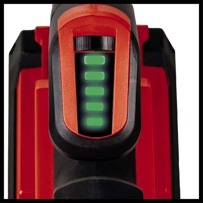 Einhell Cordless Universal Blower GE-UB 18/250 Li E-Solo Power X-Change (18 V, 250 km/h air speed, 3-piece pipe, electronic speed control with LED display, without battery)