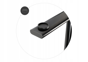 Письмовий стіл COBRA XL-Mate CRF160, Чорний