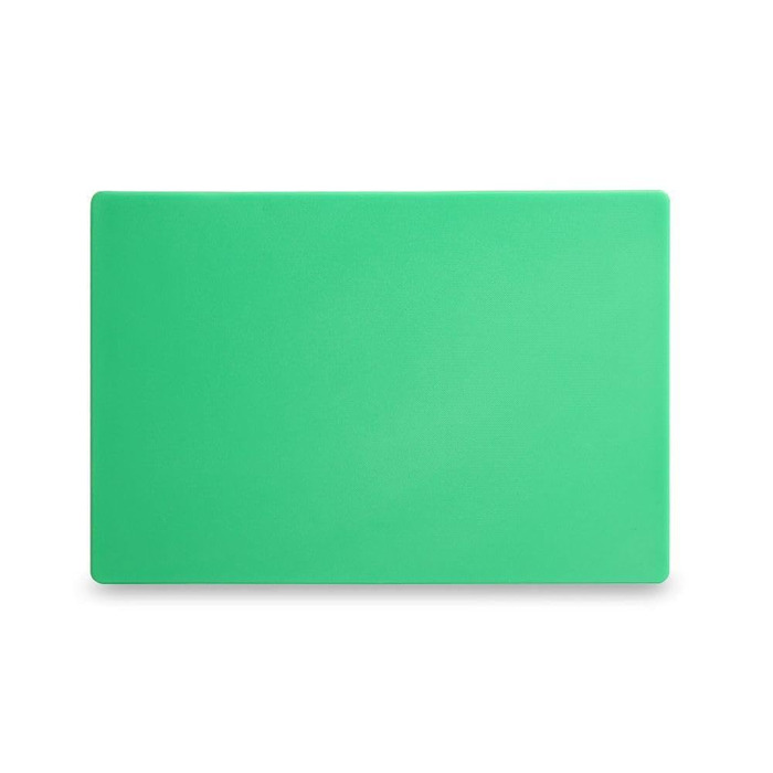HENDI Cutting Boards, HACCP compliant, double-sided, for cheese and bread, 450x300x(H)12.7mm, HDPE 500 plastic, white
