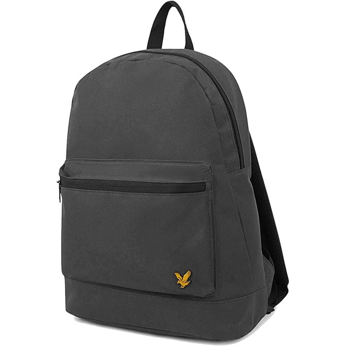 Чоловічий рюкзак Lyle & Scott 17 л, міцна тканина, відділення для ноутбука, базовий дизайн, колір Gunmetal