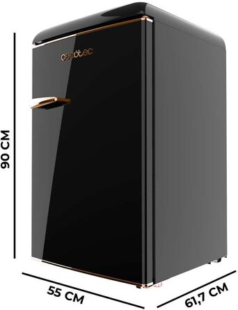 Міні-холодильник Cecotec Bolero CoolMarket TT Origin 110 чорний 110л з LED-підсвіткою та відкривачкою для пляшок