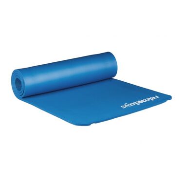 Relaxdays Yoga Mat, 1 cm thick, solid color