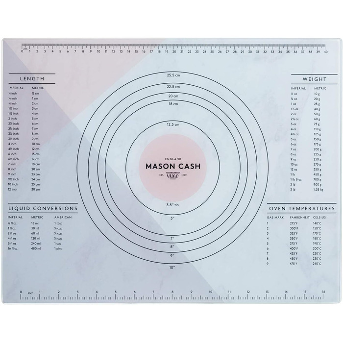 MASON CASH Pastry Board, Dough Board, Pastry Board