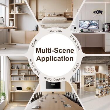 Офісний стілець для дому та офісу до 136 кг, обертовий, оксамитовий, з підлокітниками та колесами, ергономічний, білий. Стільчик для макіяжу, регульована висота.