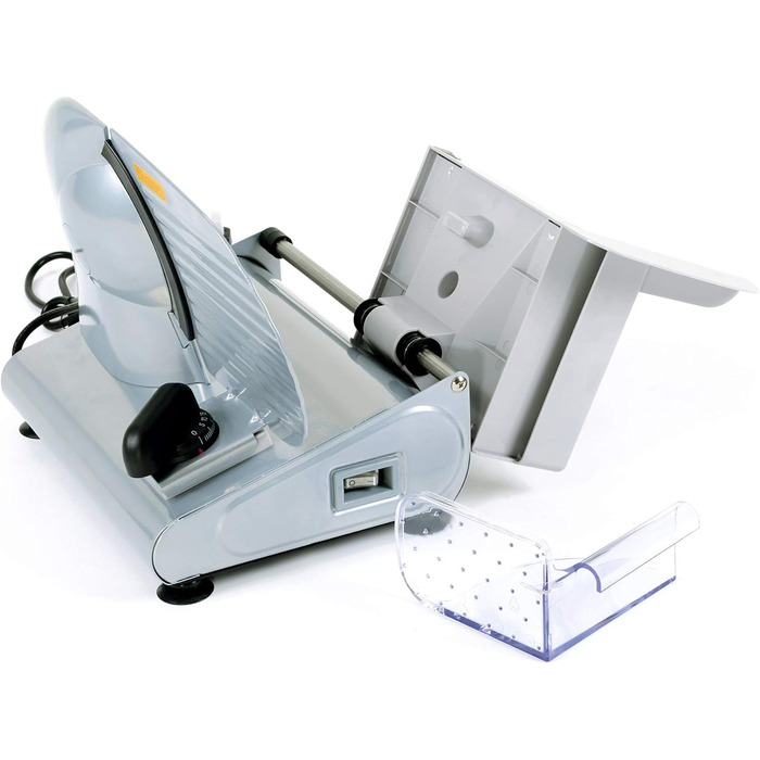 Kitchener Heavy Duty Electric Meat Slicer - 19cm / 230V All-in-One Food Slicer