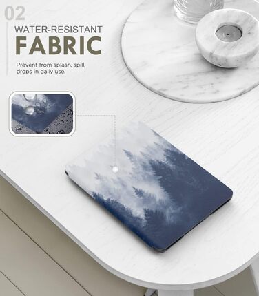 Чохол MoKo для Kindle Paperwhite 12th Gen (2024) та Kindle Colorsoft Signature Edition (2024), захисний чохол з авто-сном/пробудженням, сірий ліс