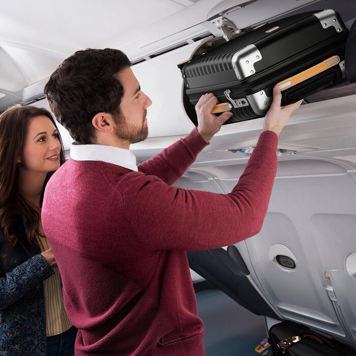 Набір валіз Joyway 3 шт. з жорстким корпусом, легкий, PP, TSA замок, 4 колеса, рожеве золото, 20'+24'+28'