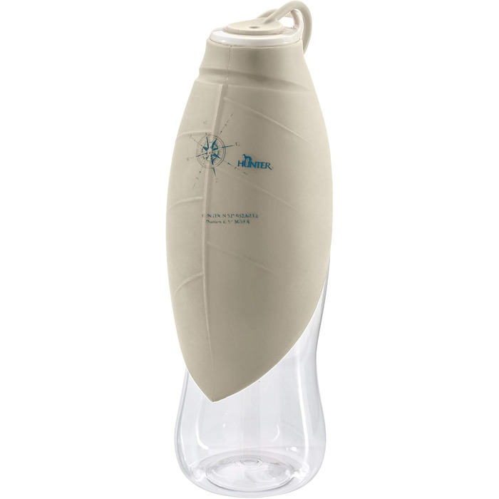Складана пляшка для води HUNTER Outdoor з силікону, бежева, універсальний розмір