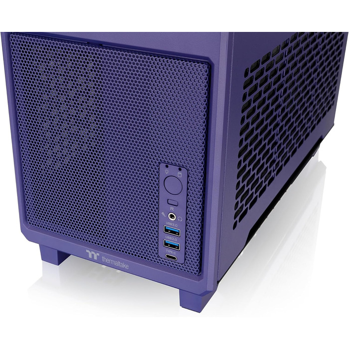 Корпус Thermaltake Mini-ITX TR100 Future Dusk: 18.4л, Dual-Chamber, PCIe 4.0, підтримка AIO 280мм, тихий Airflow