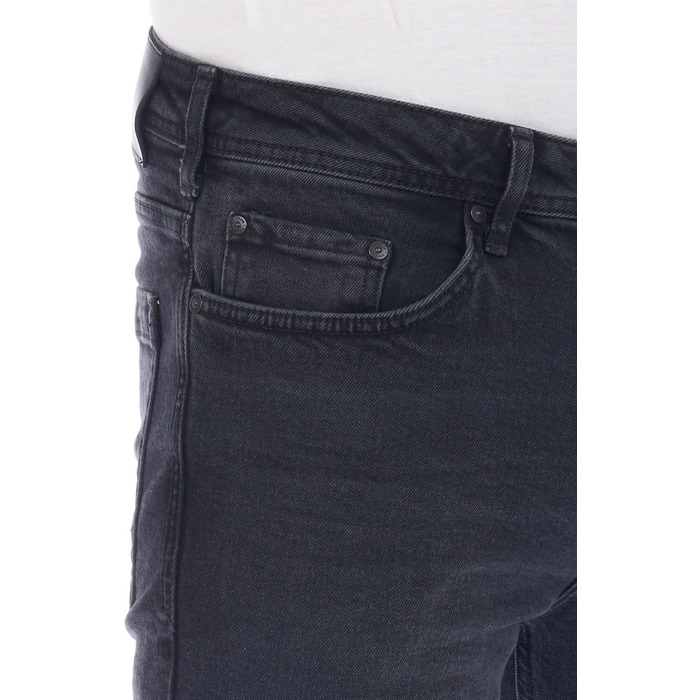 Чоловічі джинси LTB PaulX Straight Fit, блакитні/чорні, розтяжка, розміри 28-40