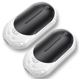 Електричний грієчка для рук 2-в-1 OUTJUT 6000mAh з USB, акумулятор 20 годин, 3 режими нагріву, швидкий нагрів, для спорту та відпочинку на природі взимку, подарунок на Новий рік (3 кольори)