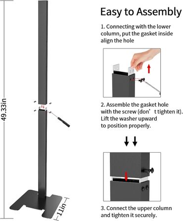 Підставка для пилососа сумісна з Dyson V15, V11, V10, V8, V7, V6: док-станція, органайзер, чорний колір