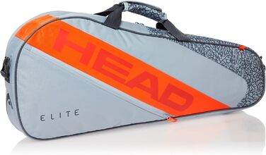Ракетка для настільного тенісу HEAD 12R сіра/помаранчева