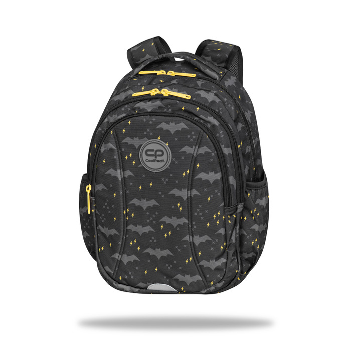 Багатовідсінковий шкільний рюкзак CoolPack, чорний, 21 л