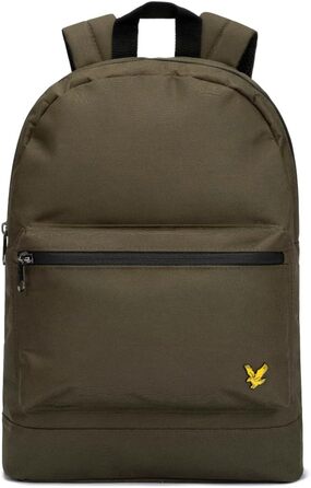 Чоловічий рюкзак Lyle & Scott 17 л, оливковий, міцний матеріал, відділення для ноутбука