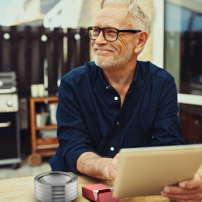 Relaxdays Windproof Cup Set (4-piece)