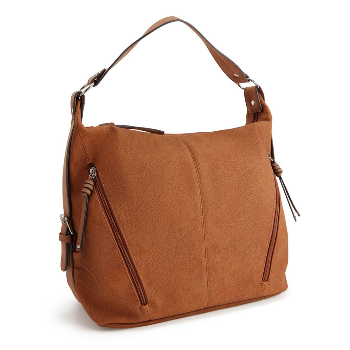 Сумка жіноча TOM TAILOR Caia 002595 на плече, коричнева (Cognac Braun), 1 шт.