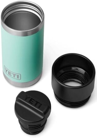 YETI Rambler Bottle with HotShot Lid, 12 oz (354 ml) (Seafoam)