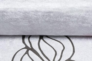 Дитячий килим TAPISO Emma, 120x170 см, рожевий, з антиковзким покриттям, принт, машинне прання 30°C, ÖKO-TEX