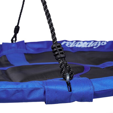 Relaxdays Round Hanging Nest with Enclosed Seat