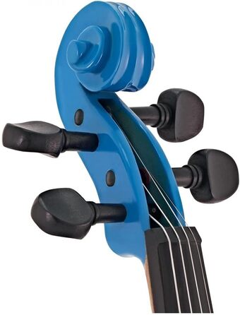 Скрипка для учнів 3/4 від Gear4music з коліумом, струною та футляром, блакитна