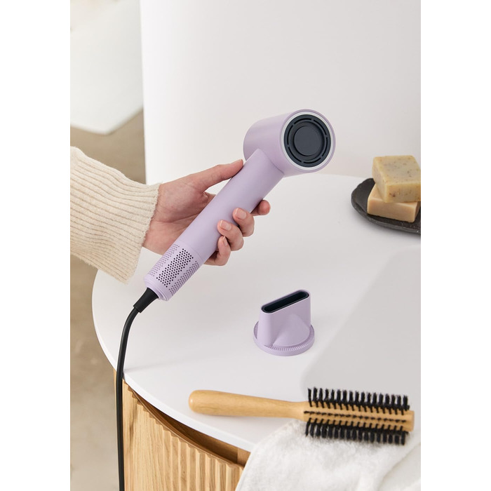 Іонізатор для волосся CREATE ION STYLER Violett: сушка та укладка без пуху, 1800W