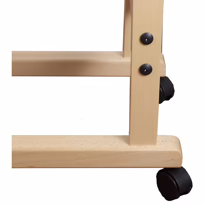 MAURY'S Clothes Rack Pratic Beechwood 44 x 25 x H 98 cm … (Natural)