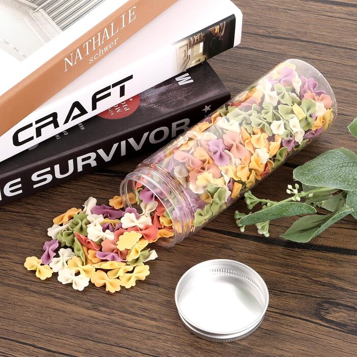 Набір контейнерів для зберігання 16 шт. по 500 мл з кришкою, прозорі пластикові банки для продуктів, BPA-Free, для солодощів та їжі