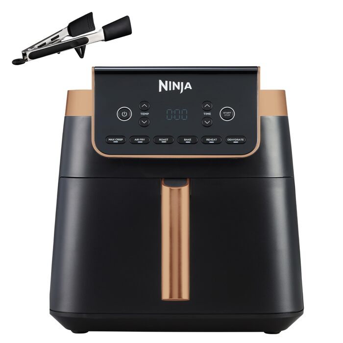 Ninja Double Stack XL Air Fryer SL400EU - Аерофритюрниця з двома кошиками 9.5л, 6 функцій, 8 порцій