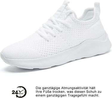 Жіночі кросівки для бігу та занять спортом, білі, дихаючі, легкі, розмір 39 EU