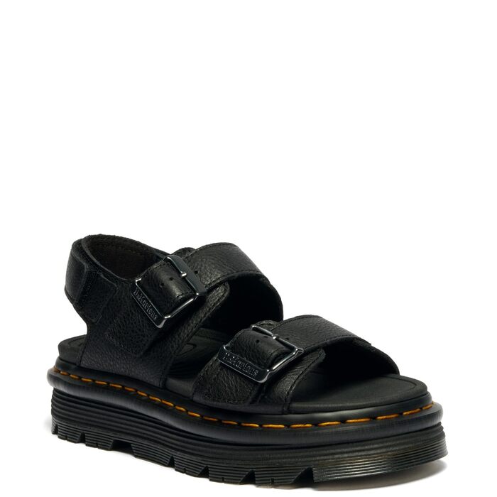 Сандалі Dr. Martens Zebzag жіночі, 42 EU - Чорні шкіряні сандалі на платформі