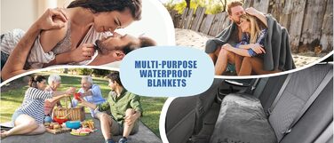 Водонепроникний коврик для собак та котів, коврик на диван (152x203 см), червоно-чорний