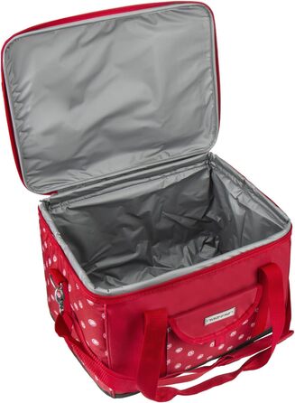 XL Cooler Bag 40 Liters - Insulated Bag Cooler Box Picnic Bag Color Choice (XL red and white polka dot PROMO)