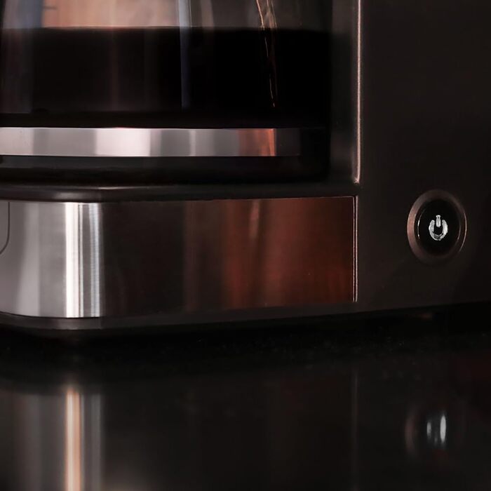Кавомашина Cecotec Coffee 56 Time: програмування, нержавіюча сталь, LCD, 1.3л, 12 чашок, автовимкнення