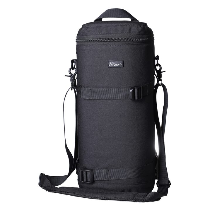 Сумка для об'єктивів Nicama LB2 Deluxe: Canon RF800, Nikon AF-S, Sigma, Tamron та інші (13.5x13.5x37 см)