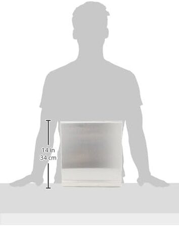 blomus -NEXIO- Paper Towel Dispenser made of polished stainless steel, 30 x 27 x 13 cm, Stainless Steel (Brushed Stainless Steel)