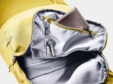 Рюкзак deuter UP Seoul для міста, 16+10 л, еко, жовтий (Turmeric-ginger)