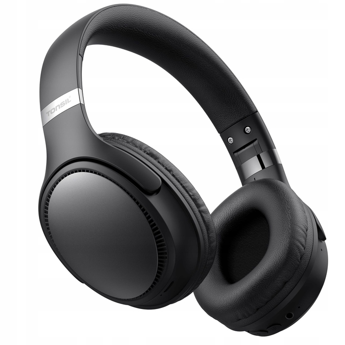 Бездротові навушники TONSIL R35BT (сині), накладні, Bluetooth / SD / FM