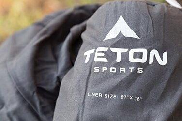Вкладиш для спального мішка Teton Sports з чохлом, легкий, туристичний аксесуар